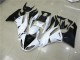 Buy 2009-2012 White Kawasaki ZX6R Motorcyle Fairings Canada