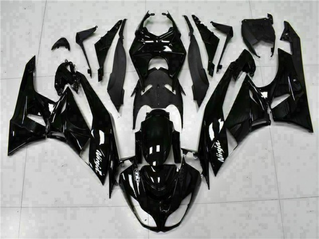 Buy 2009-2012 Black White Ninja Kawasaki ZX6R Replacement Fairings Canada Buy 2009-2012 Black White Ninja Kawasaki ZX6R Replacement Fairings Canada