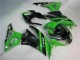 Buy 2009-2012 Black Green Kawasaki ZX6R Motorcycle Fairing Canada
