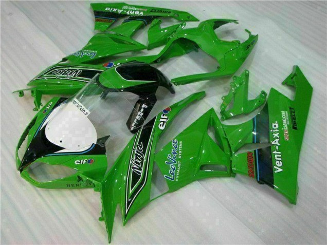 Buy 2009-2012 Green Black LeoVince Kawasaki ZX6R Motorcycle Fairing Kit Canada Buy 2009-2012 Green Black LeoVince Kawasaki ZX6R Motorcycle Fairing Kit Canada