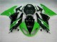 Buy 2009-2012 Black Green Kawasaki ZX6R Bike Fairing Kit Canada