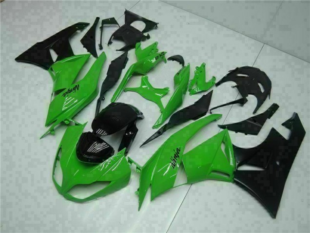 Buy 2009-2012 Black Green Kawasaki ZX6R Motorcycle Bodywork Canada