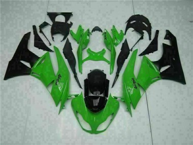 Buy 2009-2012 Black Green Kawasaki ZX6R Motorcycle Bodywork Canada