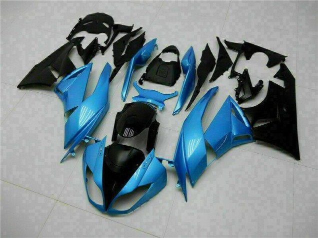 Buy 2009-2012 Blue Black Kawasaki ZX6R Motorcyle Fairings Canada Buy 2009-2012 Blue Black Kawasaki ZX6R Motorcyle Fairings Canada