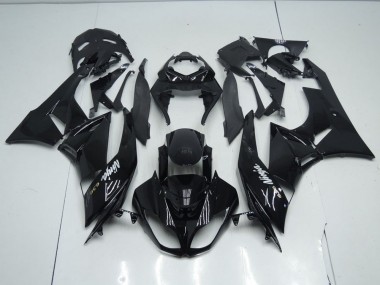 Buy 2009-2012 Black OEM Style Kawasaki ZX6R Motor Bike Fairings Canada