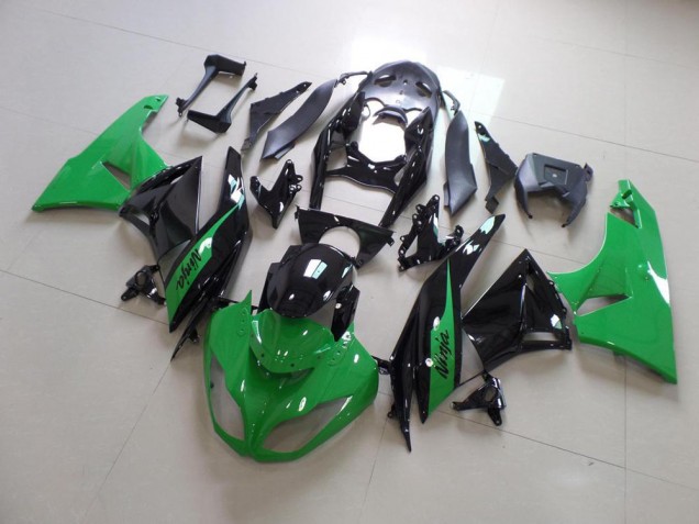Buy 2009-2012 Green and Black Kawasaki ZX6R Motorcycle Bodywork Canada