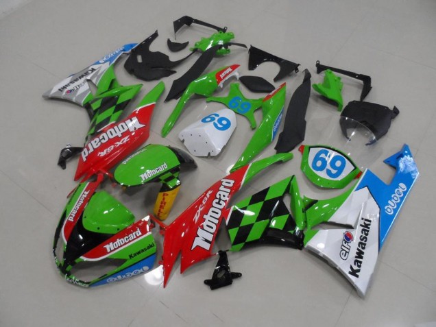 Buy 2009-2012 Motocard Kawasaki ZX6R Motorcycle Fairings Kits Canada