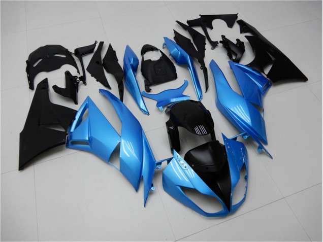 Buy 2009-2012 Blue Black Kawasaki ZX6R Motorcycle Fairing Kit Canada Buy 2009-2012 Blue Black Kawasaki ZX6R Motorcycle Fairing Kit Canada