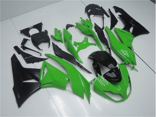 Buy 2009-2012 Green Black Kawasaki ZX6R Replacement Motorcycle Fairings Canada