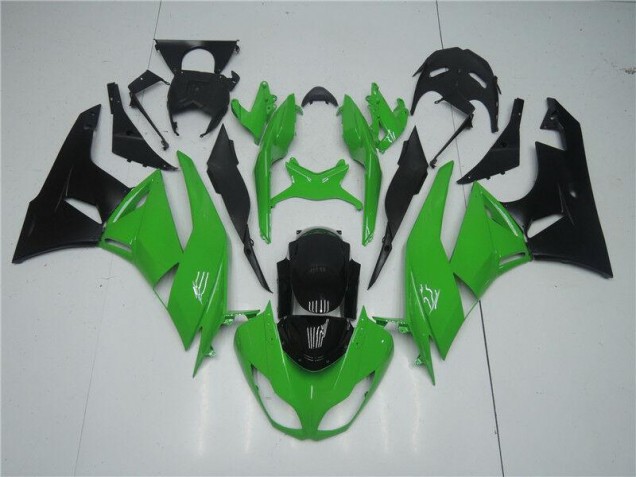 Buy 2009-2012 Green Black Kawasaki ZX6R Replacement Motorcycle Fairings Canada