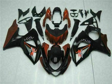 Buy 2009-2016 Brown Black Suzuki GSXR1000 Bike Fairing Kit Canada