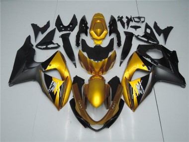 Buy 2009-2016 Golden Black Suzuki GSXR1000 Motorcyle Fairings Canada