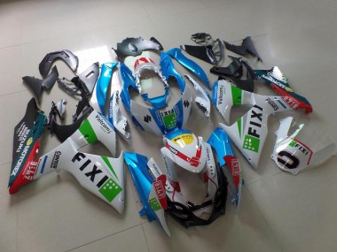 Buy 2009-2016 Light Blue Fixi Suzuki GSXR 1000 K9 Motorcycle Fairing Kits Canada