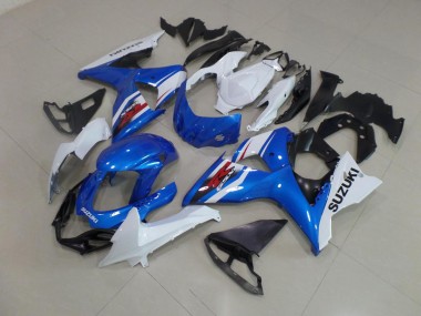 Buy 2009-2016 Blue White Suzuki GSXR 1000 K9 Motorcyle Fairings Canada