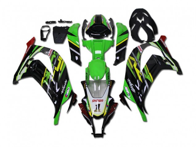 Buy 2011-2015 Green Black Kawasaki ZX10R Bike Fairings Canada Buy 2011-2015 Green Black Kawasaki ZX10R Bike Fairings Canada