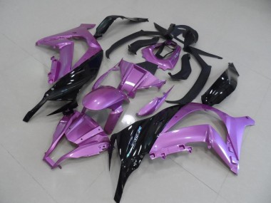 Buy 2011-2015 Pink and Black Kawasaki ZX10R Motorcycle Fairings Kit Canada