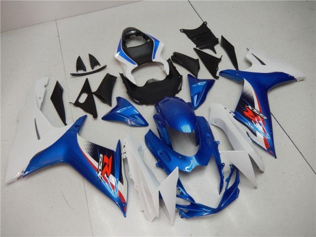 Buy 2011-2021 Blue White Suzuki GSXR 600/750 Motorcycle Replacement Fairings Canada Buy 2011-2021 Blue White Suzuki GSXR 600/750 Motorcycle Replacement Fairings Canada