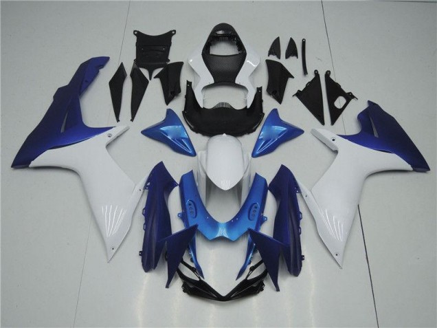 Buy 2011-2021 White Blue Suzuki GSXR 600/750 Replacement Fairings Canada Buy 2011-2021 White Blue Suzuki GSXR 600/750 Replacement Fairings Canada