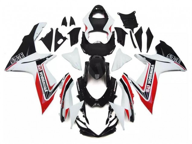 Buy 2011-2021 White Red Black Suzuki GSXR 600/750 Motorcycle Fairing Kit Canada Buy 2011-2021 White Red Black Suzuki GSXR 600/750 Motorcycle Fairing Kit Canada