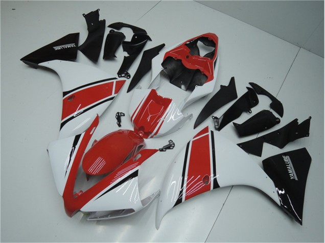 Buy 2012-2014 White Red Black Yamaha YZF R1 Motorcylce Fairings Canada
