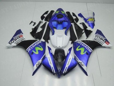 Buy 2012-2014 Blue White Black Yamaha YZF R1 Motorcycle Replacement Fairings Canada