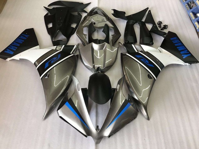 Buy 2012-2014 Silver Blue Yamaha YZF R1 Motorbike Fairing Kits Canada