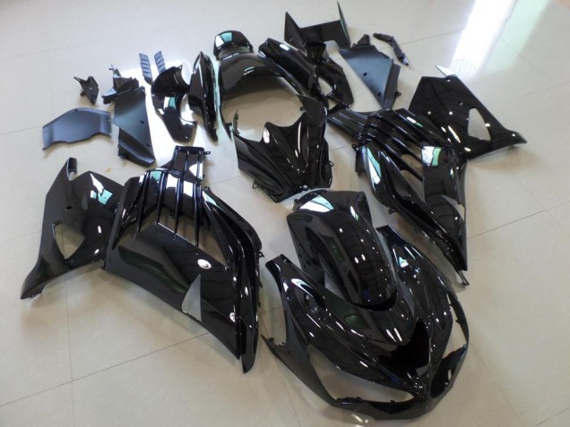 Buy 2012-2021 Glossy Black Kawasaki ZX14R ZZR1400 Motorbike Fairing Kits Canada