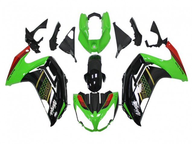 Buy 2012-2016 Green Black Kawasaki EX650 Motorbike Fairing Canada