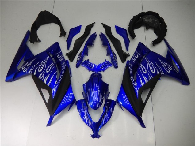 Buy 2013-2016 Blue White Black Kawasaki EX300 Bike Fairing Canada