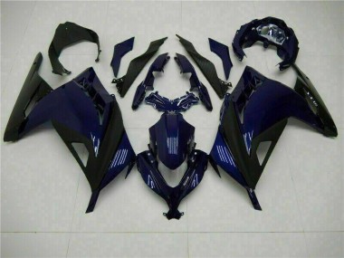 Buy 2013-2016 Blue Black Kawasaki EX300 Motorcycle Fairings Kits Canada