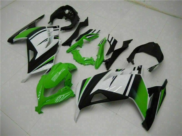 Buy 2013-2016 Green Black Silver Kawasaki EX300 Moto Fairings Canada