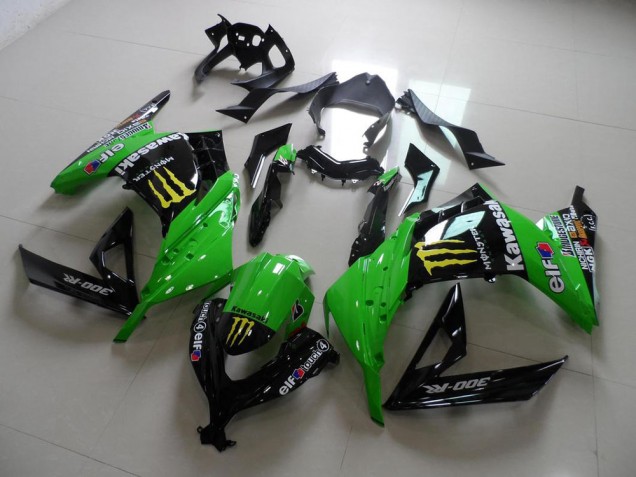 Buy 2013-2016 Green Monster Kawasaki ZX300R Motorcycle Fairing Kits Canada Buy 2013-2016 Green Monster Kawasaki ZX300R Motorcycle Fairing Kits Canada