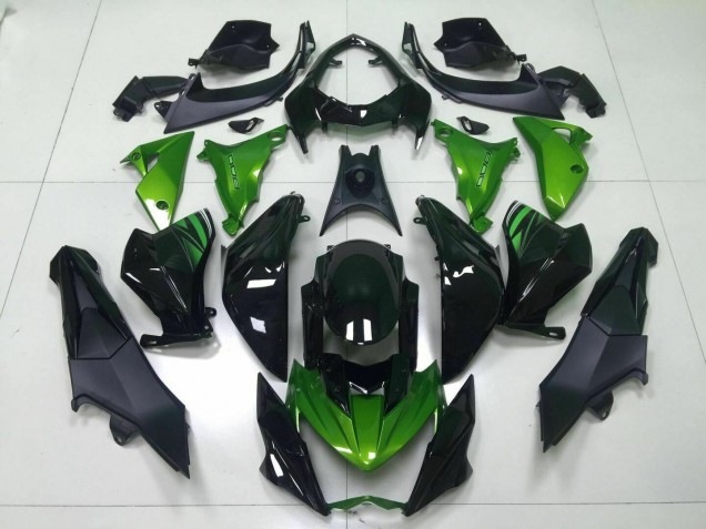 Buy 2013-2016 Green Black Kawasaki Z800 Moto Fairings Canada