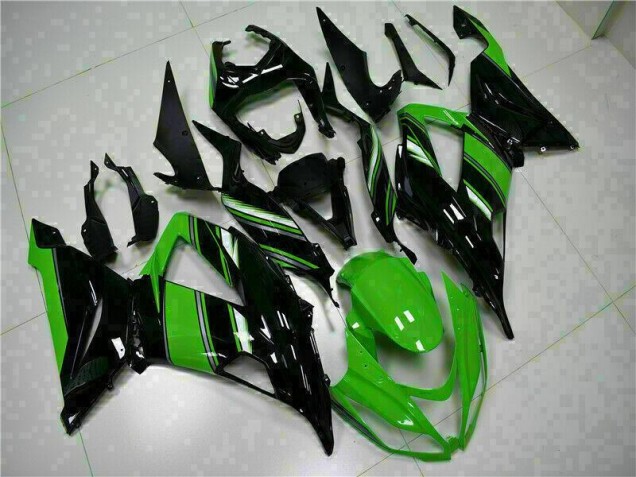Buy 2013-2018 Black Green Kawasaki ZX6R Motor Fairings Canada