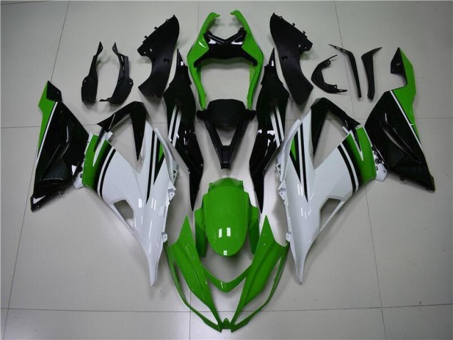 Buy 2013-2018 Green White Black Kawasaki ZX6R Motor Fairings Canada