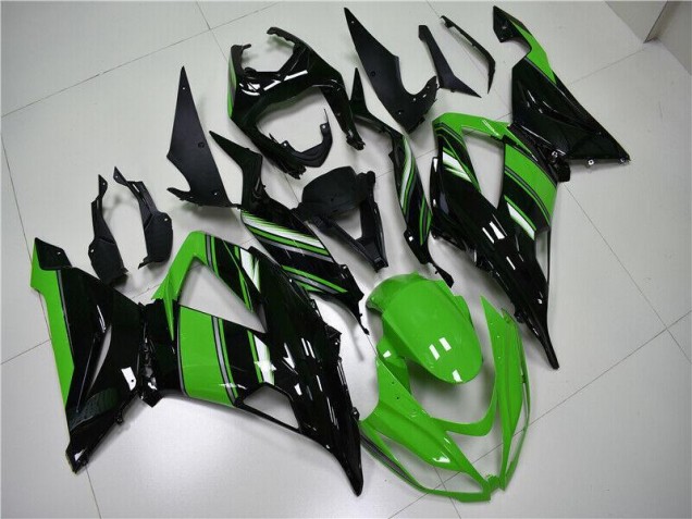 Buy 2013-2018 Green Black Kawasaki ZX6R Motorcycle Fairings Canada