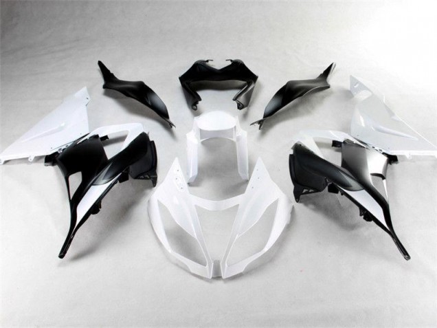 Buy 2013-2018 White Black Kawasaki ZX6R Motorbike Fairings Canada