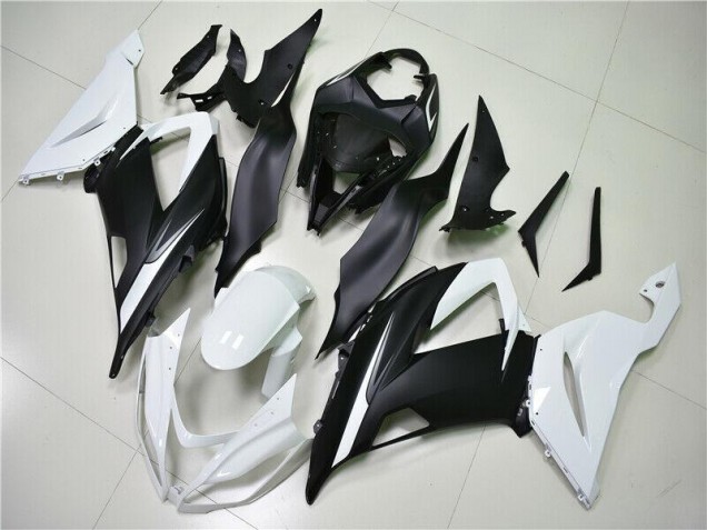 Buy 2013-2018 White Black Kawasaki ZX6R Motorbike Fairings Canada