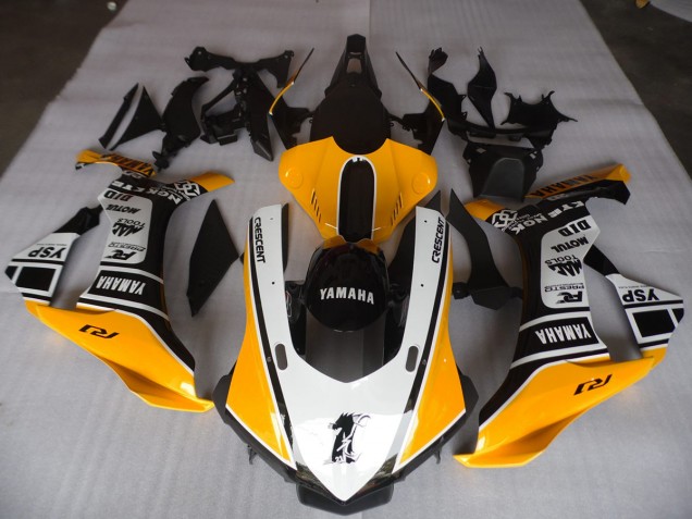 Buy 2015-2019 Yellow White Black Yamaha YZF R1 Motorbike Fairing Kits Canada Buy 2015-2019 Yellow White Black Yamaha YZF R1 Motorbike Fairing Kits Canada