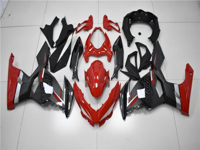 Buy 2018-2023 Red Black Kawasaki EX400 Motorcycle Fairing Kit Canada Buy 2018-2023 Red Black Kawasaki EX400 Motorcycle Fairing Kit Canada