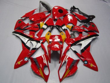 Buy 2009-2014 Red White BMW S1000RR Motorcyle Fairings Canada