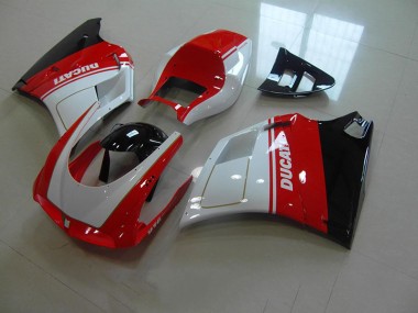 Buy 1993-2005 Red White Ducati 748 916 996 996S Motor Bike Fairings Canada