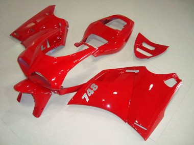 Buy 1993-2005 Red Ducati 748 916 996 996S Bike Fairing Kit Canada