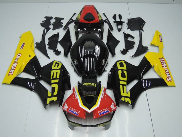 Buy 2012-2016 Black Red HRC Honda CBR1000RR Motor Bike Fairings Canada