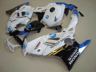 Buy 1995-1998 White Blue Konica Minolta Honda CBR600 F3 Motorcycle Fairings Kit Canada
