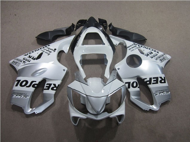 Buy 2001-2003 Silver Repsol Honda CBR600 F4i Motor Fairings Canada
