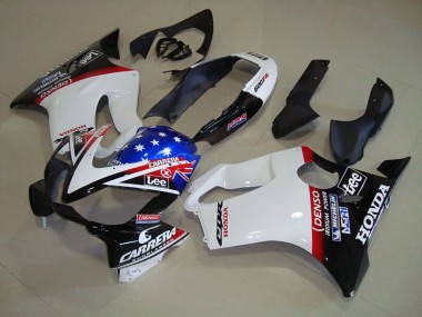 Buy 2004-2007 White Blue DENSO HRC Carrera Honda CBR600 F4i Bike Fairing Canada
