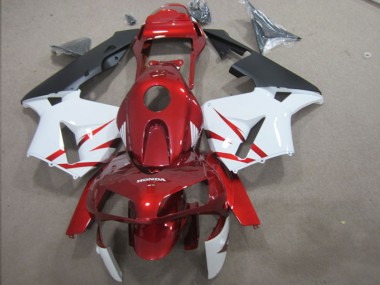 Buy 2003-2004 Red White Honda CBR600RR Motorcycle Fairing Kit Canada