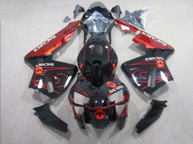 Buy 2003-2004 Black Red RACARDI Honda CBR600RR Bike Fairing Kit Canada