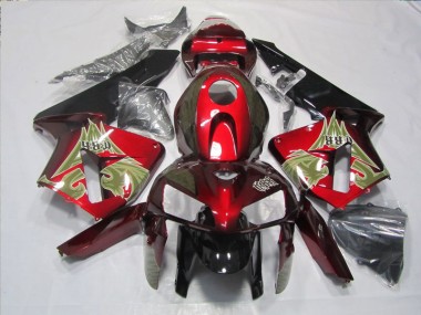 Buy 2005-2006 Black Red Honda CBR600RR Motorbike Fairings Canada